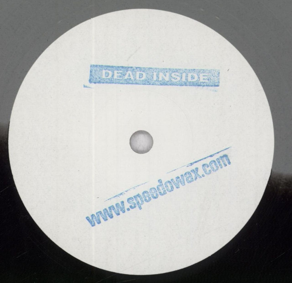 Dead Inside Are Fuckin' Dead - Grey & Black Split Vinyl UK 7" vinyl single (7 inch record / 45) 5MA07AR838434