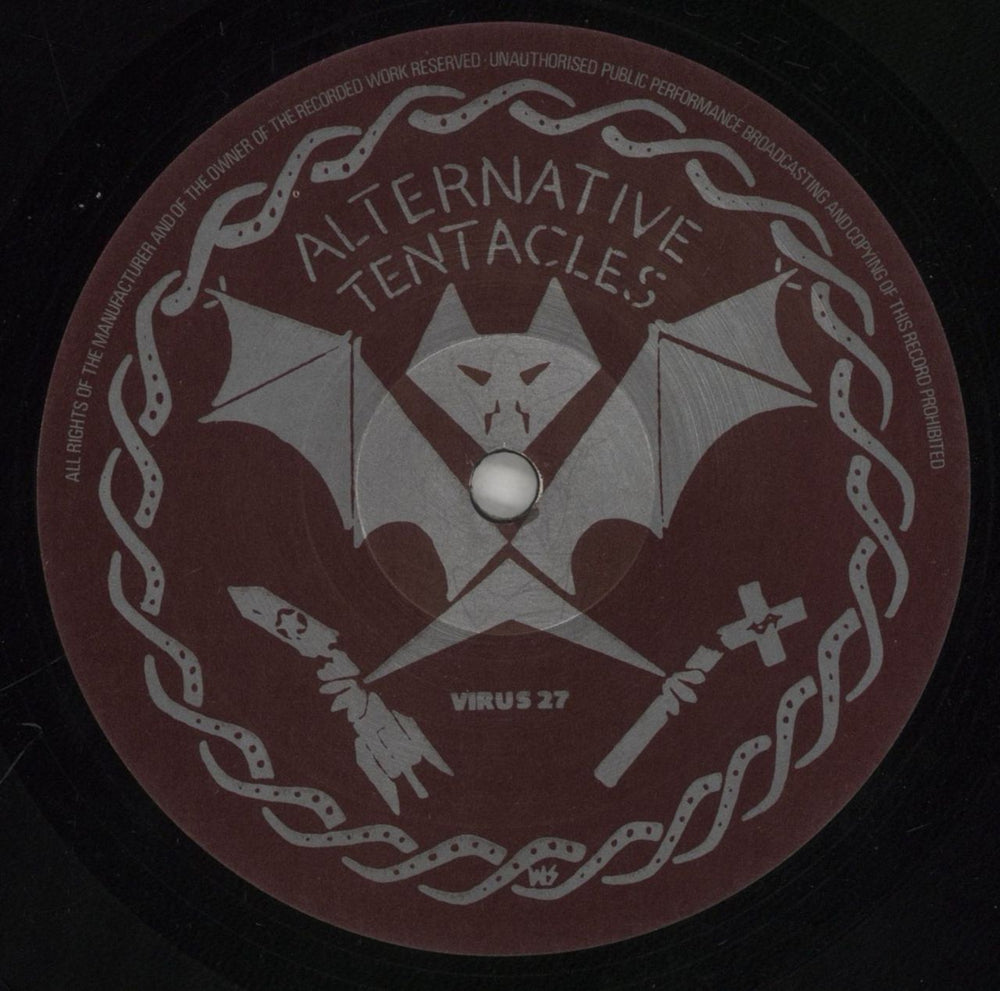 Dead Kennedys Plastic Surgery Disasters + Booklet - VG UK vinyl LP album (LP record) DKNLPPL862652