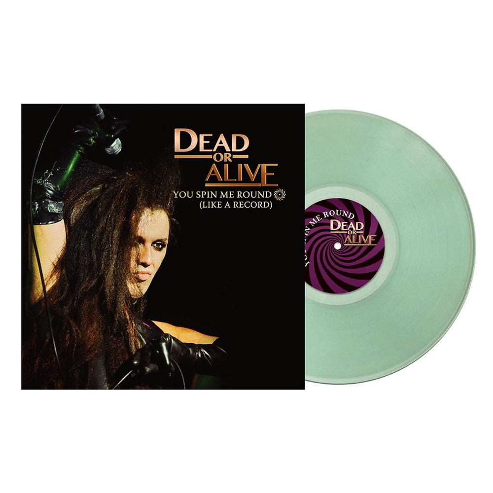 Dead Or Alive You Spin Me Round [Like A Record] - Coke Bottle Green Vinyl - Sealed US 12" vinyl single (12 inch record / Maxi-single) CL03502