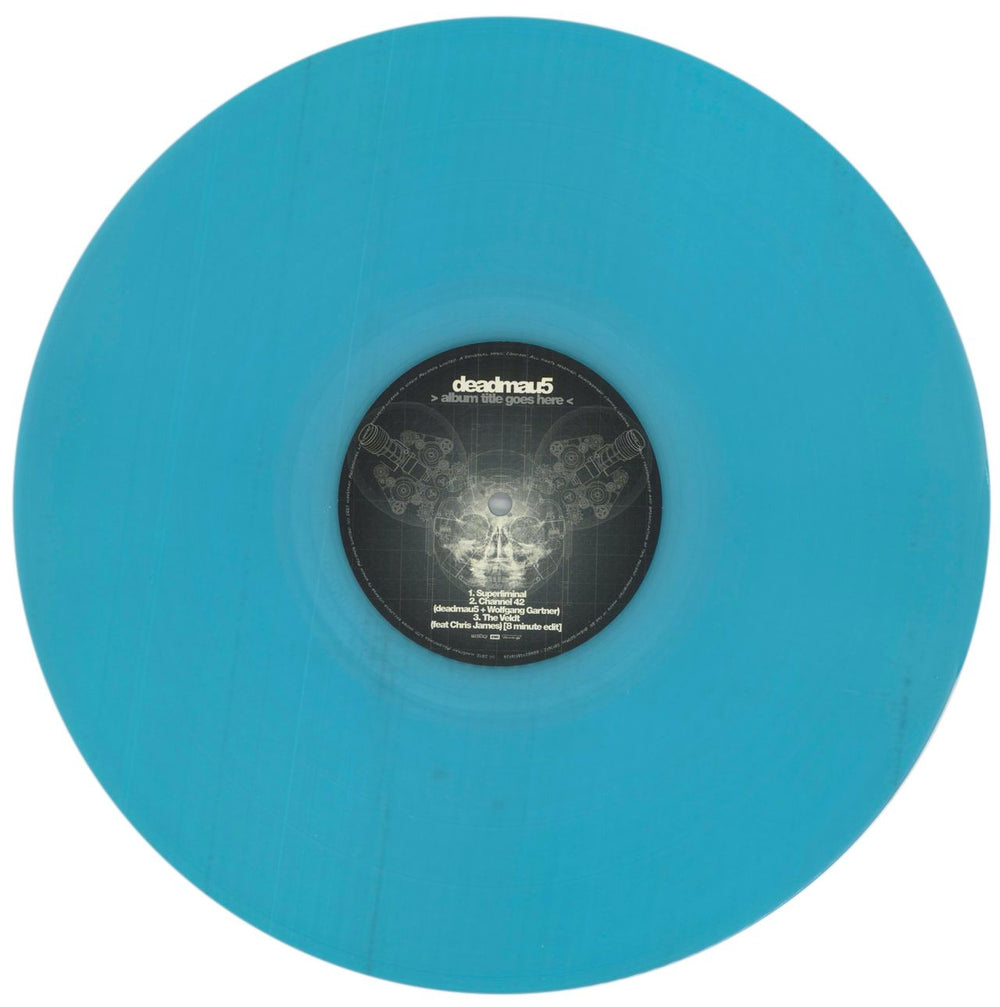 Deadmau5 Album Title Goes Here - Green Vinyl UK 2-LP vinyl record set (Double LP Album) D5A2LAL862260