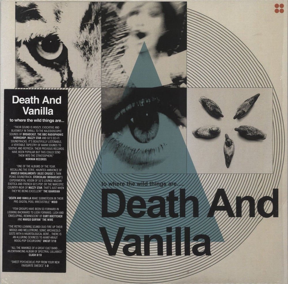 Death And Vanilla To Where The Wild Things Are..... - Opened Stickered Shrink UK vinyl LP album (LP record) FIRELP392