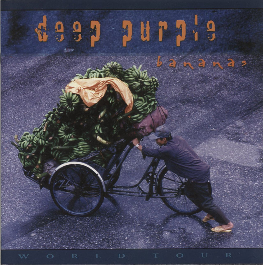 Deep Purple Bananas + Ticket Stub UK tour programme TOUR PROGRAMME