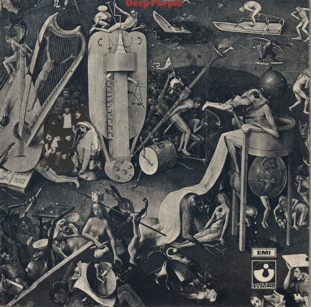 Deep Purple Deep Purple - 3rd - Autographed UK vinyl LP album (LP record) SHVL759