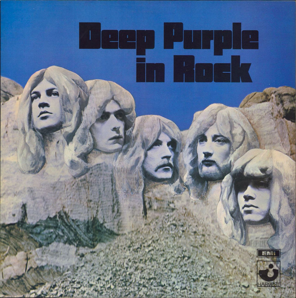 Deep Purple In Rock - All Rights UK vinyl LP album (LP record) SHVL777