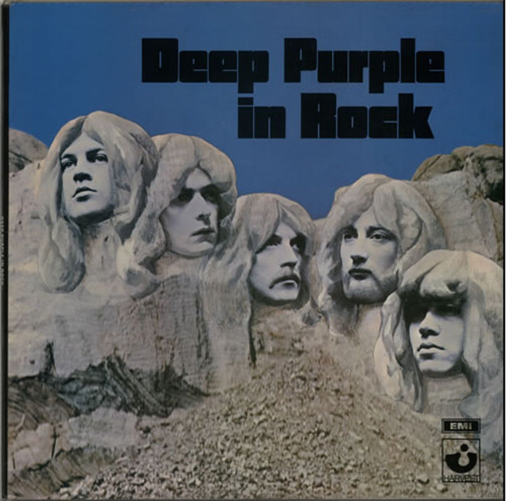 Deep Purple In Rock - Made In USA UK vinyl LP album (LP record) SHVL777
