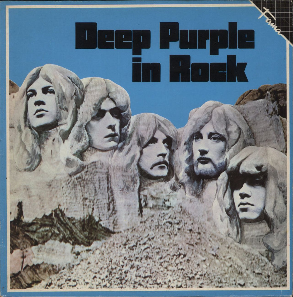Deep Purple In Rock Spanish vinyl LP album (LP record) 056-1914421