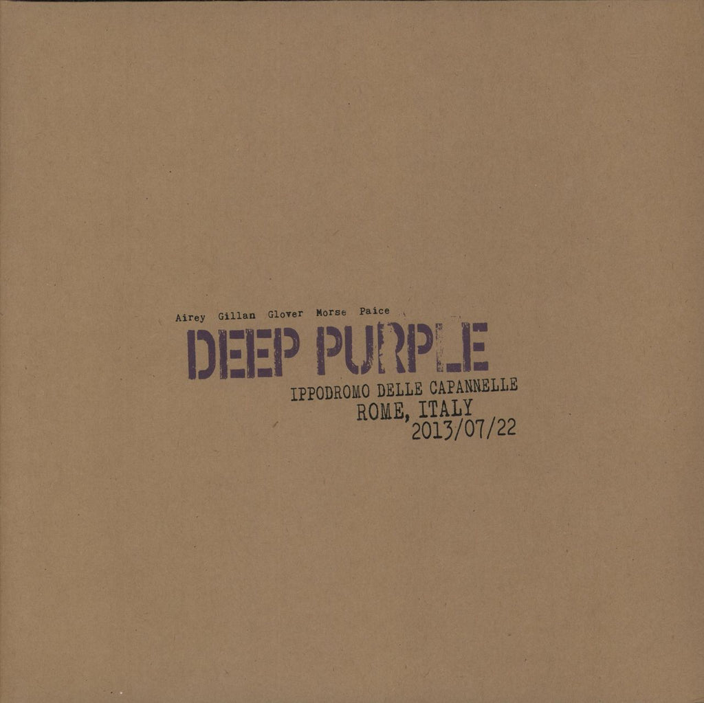 【貴重音源2枚組LP】DEEP PURPLE/LIVE IN ITALY 71 貴重音源2枚組LP】DEEP PURPLE/LIVE IN ITALY 71
