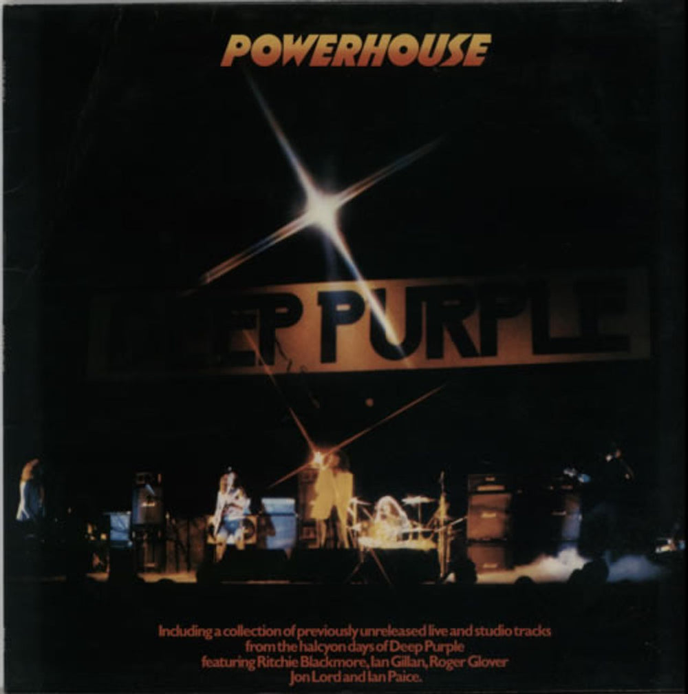 Deep Purple Powerhouse UK vinyl LP album (LP record) TPS3510