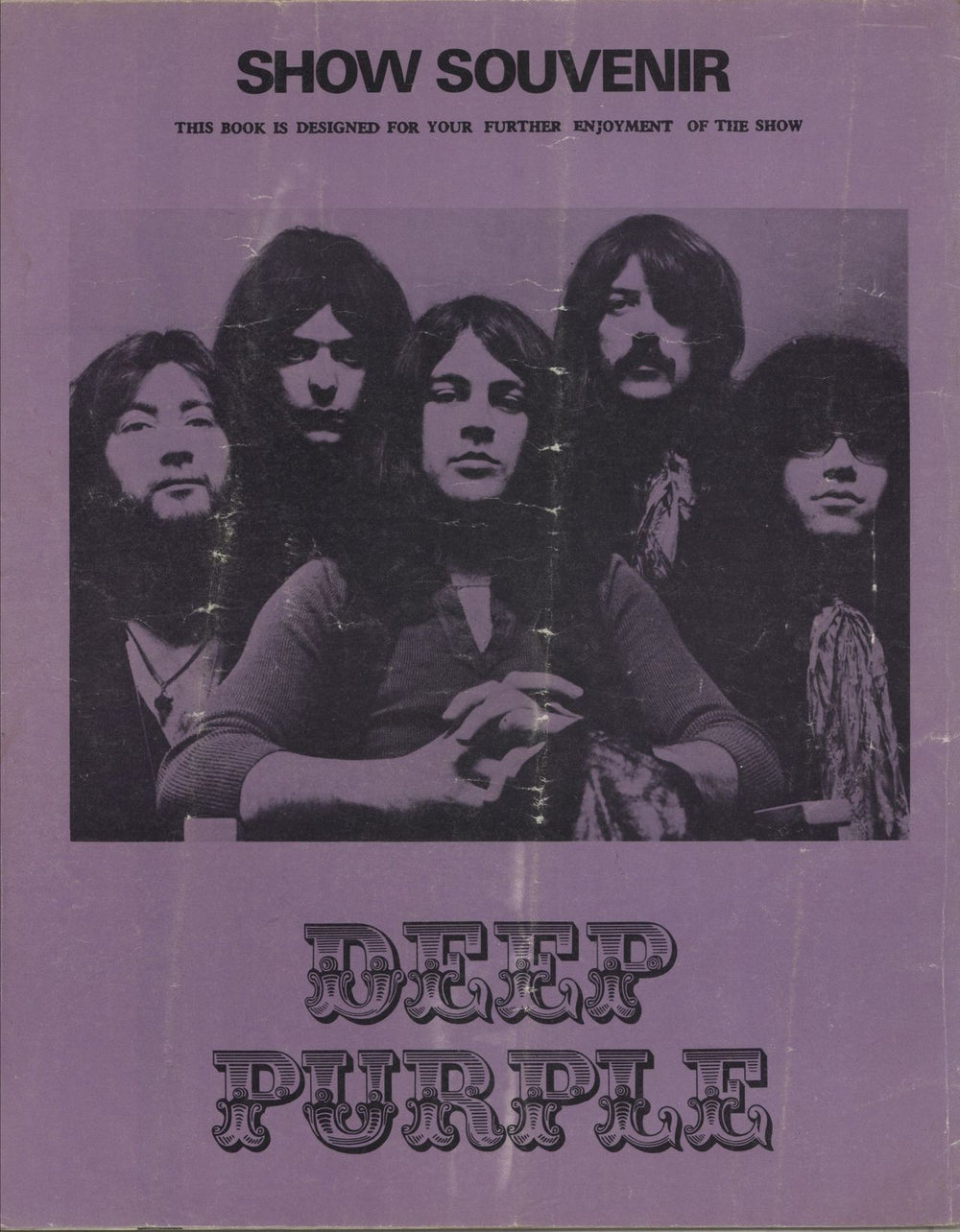 Deep Purple Show Souvenir - VG UK tour programme