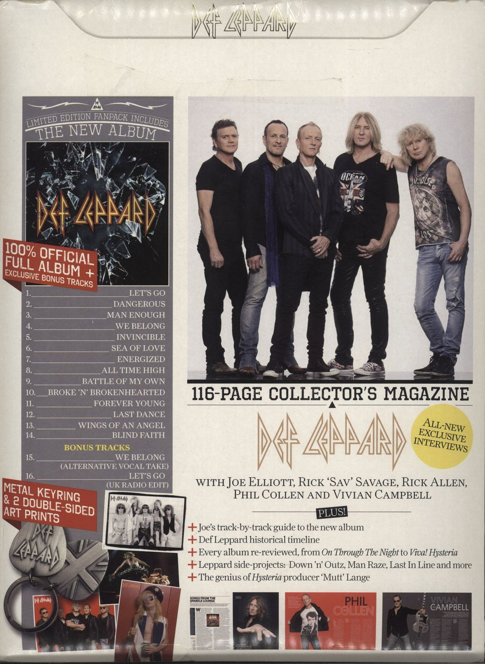 Def Leppard Classic Rock Presents Def Leppard UK CD album (CDLP) 5060079263831