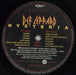 Def Leppard Hysteria - Stickered - VG UK vinyl LP album (LP record) DEFLPHY862614