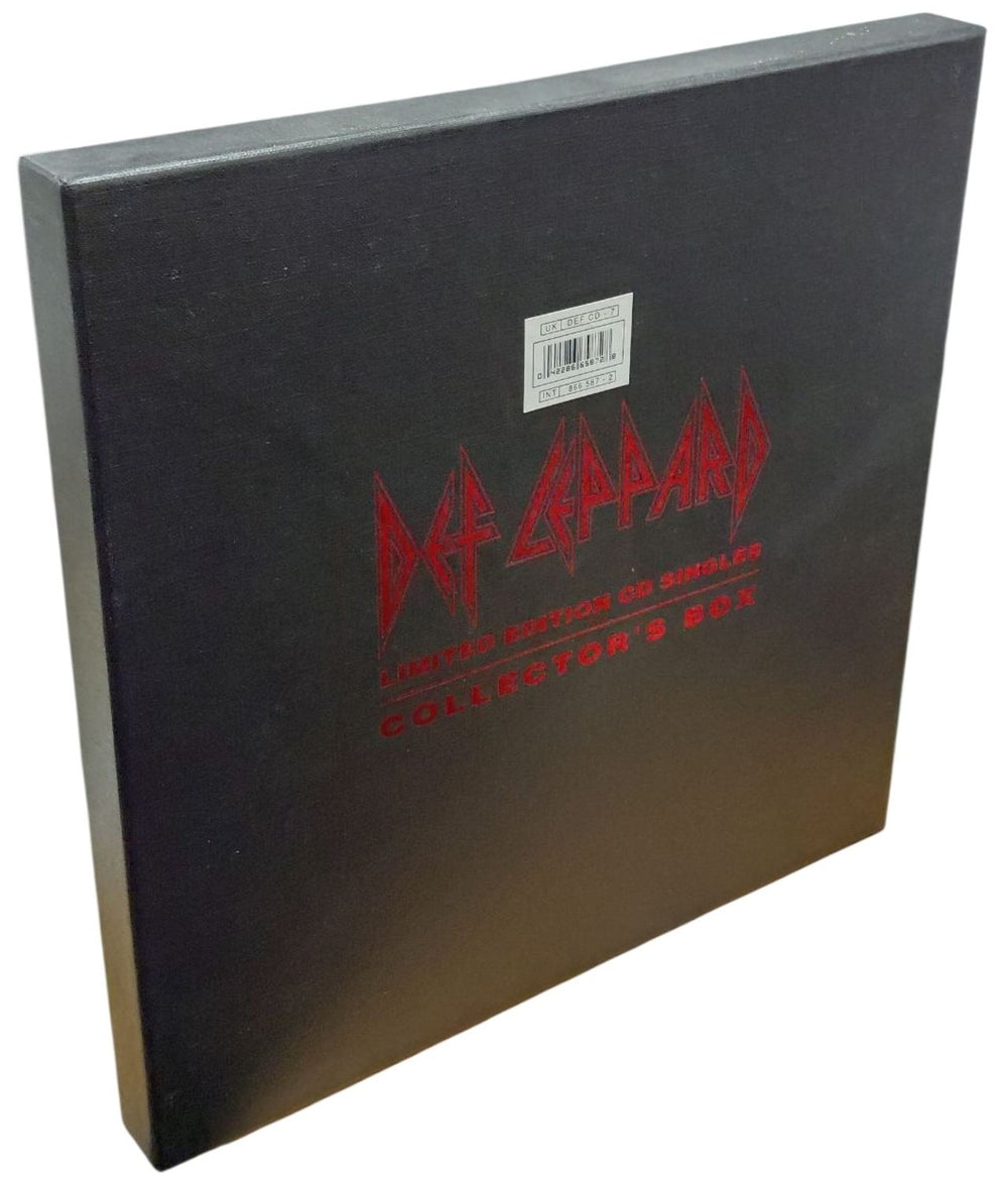 Def Leppard Let's Get Rocked - CD Singles Collector's Box - Complete UK box set DEFCD7