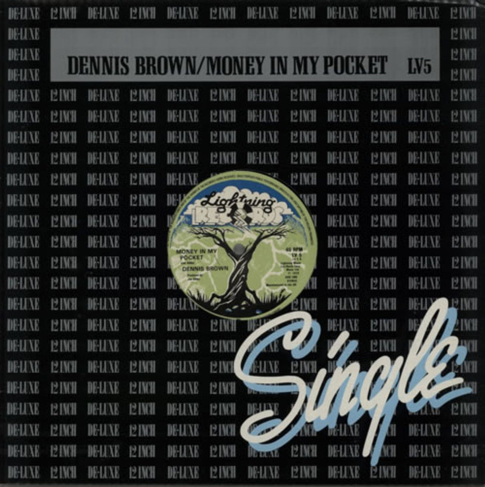 Dennis Brown Money In My Pocket UK 12" vinyl single (12 inch record / Maxi-single) LV5