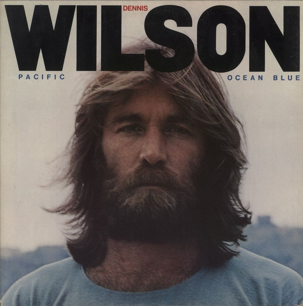 Dennis Wilson Pacific Ocean Blue - EX UK vinyl LP album (LP record) CRB81672