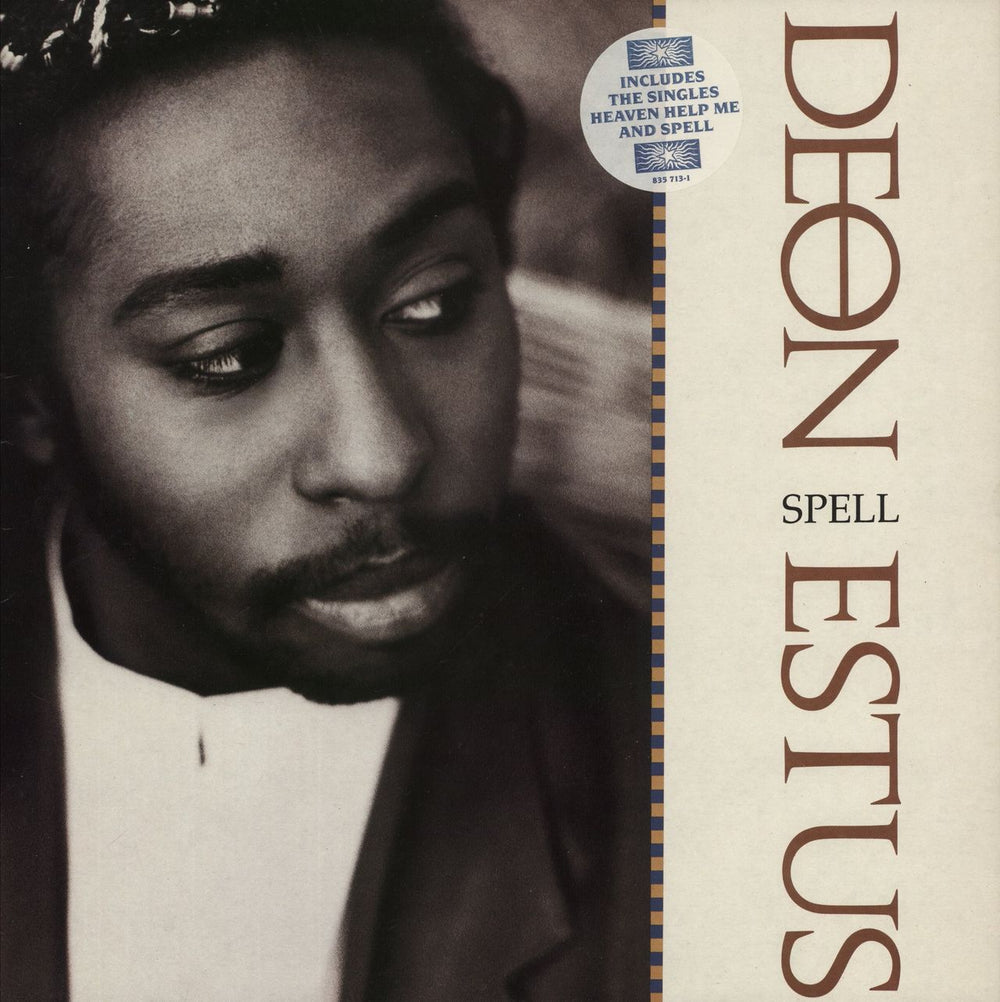 Deon Estus Spell - Hype Sticker UK vinyl LP album (LP record) 835713-1