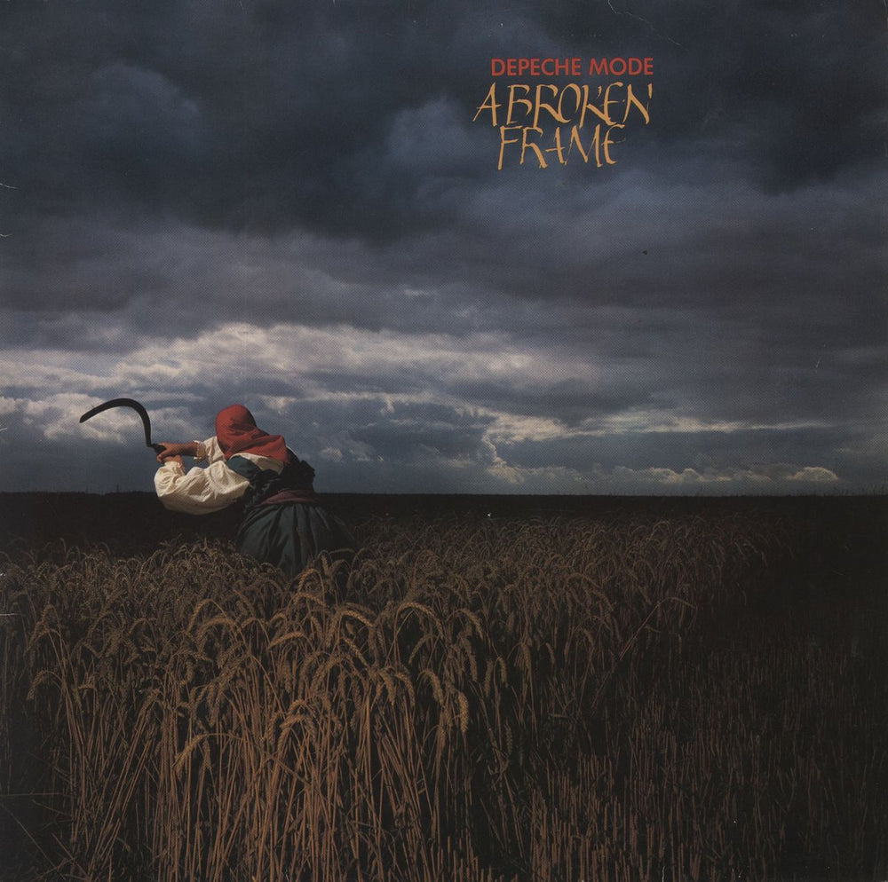 Depeche Mode A Broken Frame German vinyl LP album (LP record) INT146.804