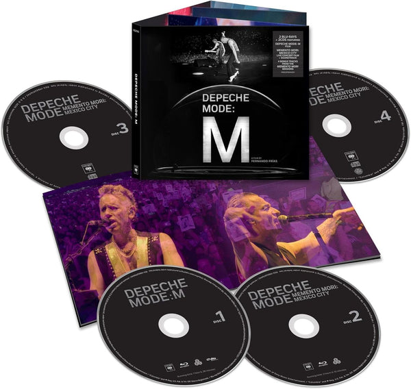 Depeche Mode Depeche Mode: M - 2CD & 2 Blu-Ray Edition - Sealed UK