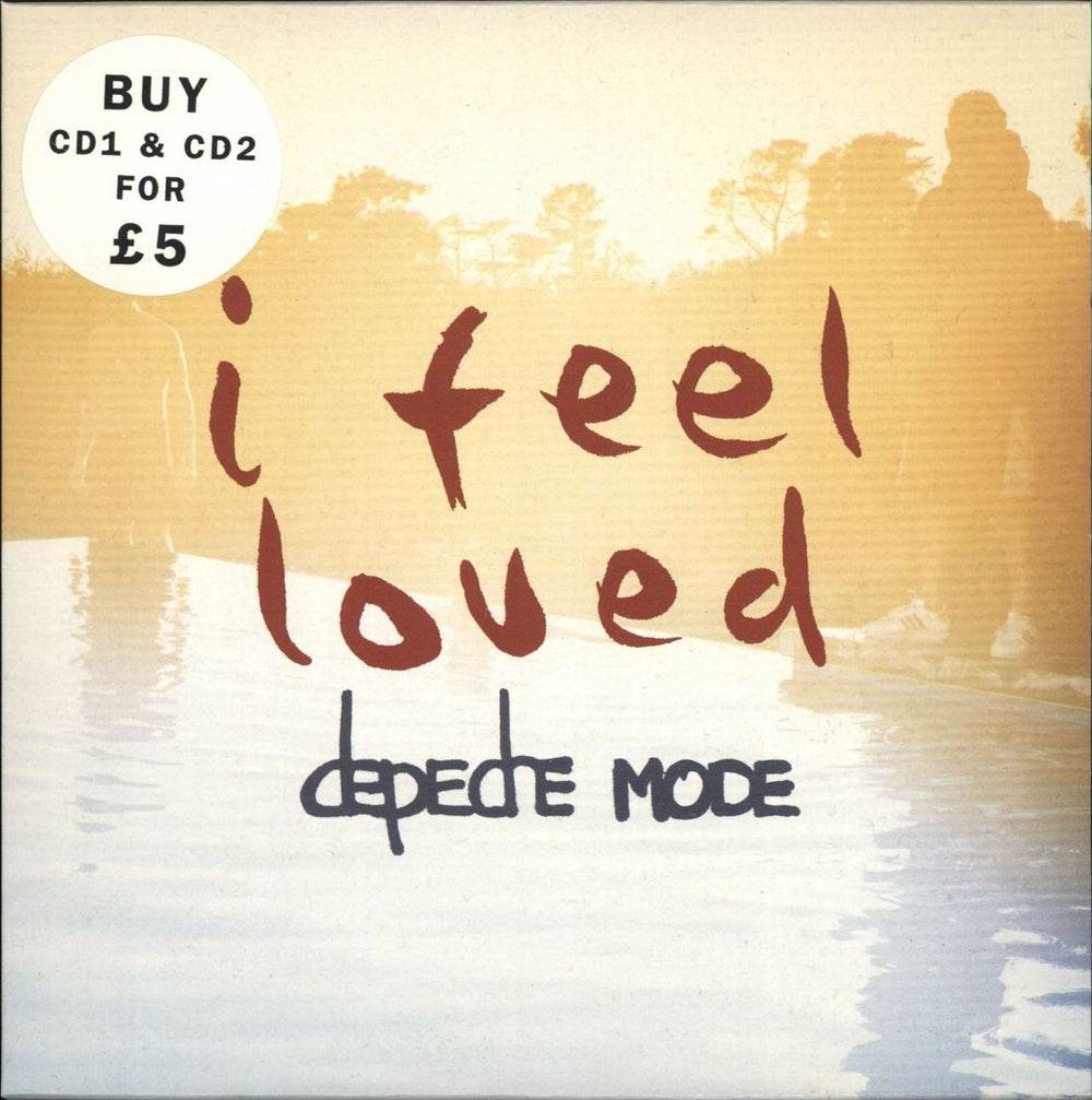 Depeche Mode I Feel Loved UK 2-CD single set (Double CD single) CD/LCDBONG31