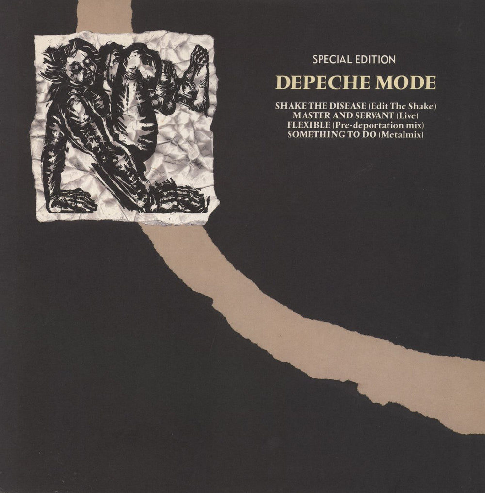 Depeche Mode Shake The Disease (Edit The Shake) UK 12" vinyl single (12 inch record / Maxi-single) L12BONG8