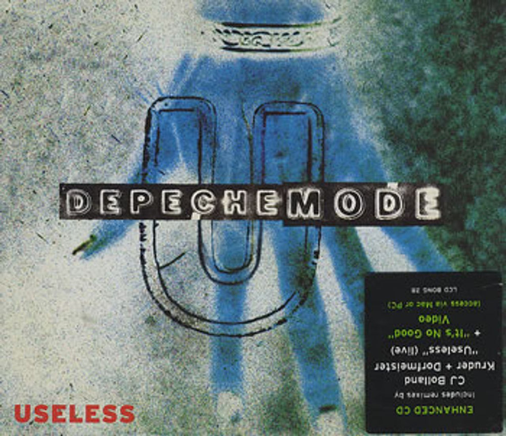 Depeche Mode Useless UK CD single (CD5 / 5") LCDBONG28