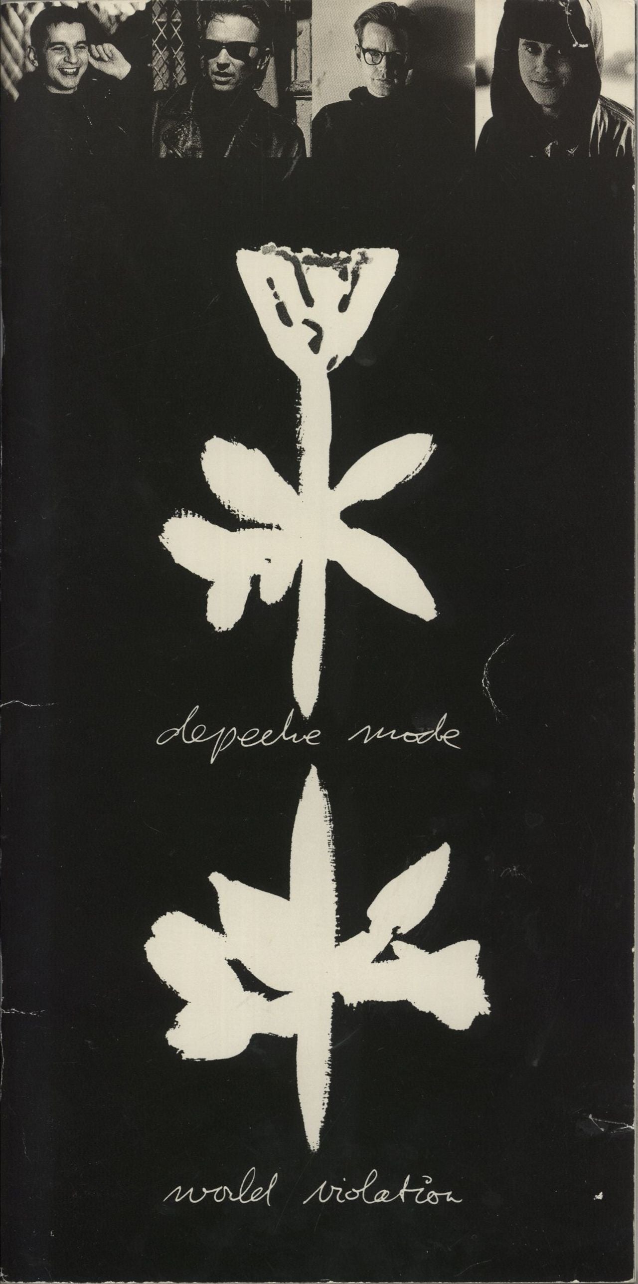 Depeche Mode World Violation - EX UK tour programme TOUR PROGRAMME