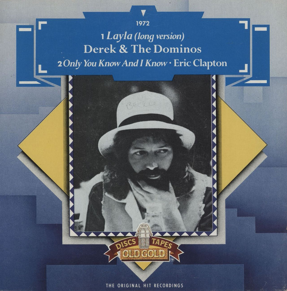 Derek And The Dominos Layla (Long Version) + p/s UK 7" vinyl single (7 inch record / 45) OG9422