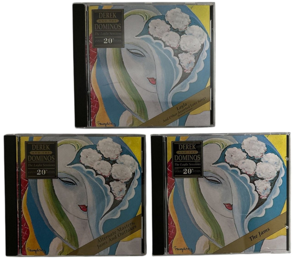 Derek And The Dominos The Layla Sessions US CD Album Box Set D&DDXTH865150