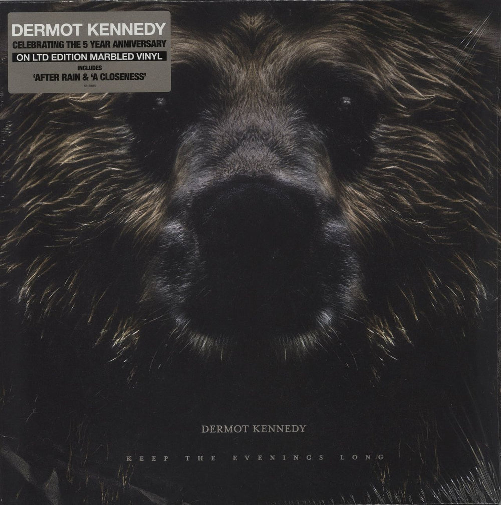 Dermot Kennedy Keep The Evenings Long - Marbled Vinyl UK 12" vinyl single (12 inch record / Maxi-single) 00602455169853