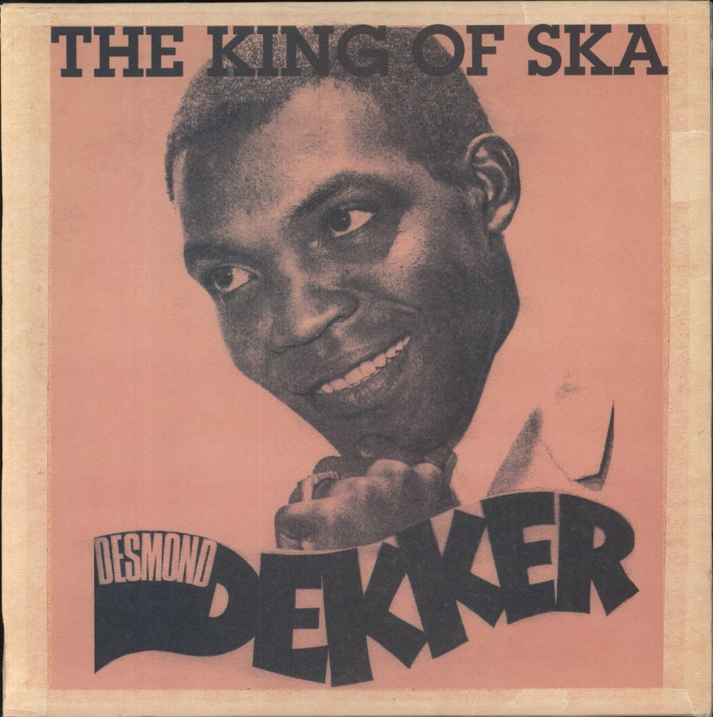 Desmond Dekker The King Of Ska UK vinyl LP album (LP record) SUNRLP016