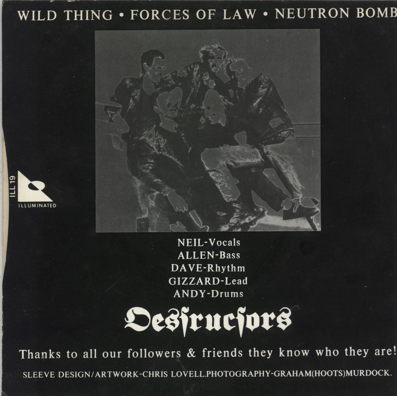 Destructors Forces Of Law EP UK 7