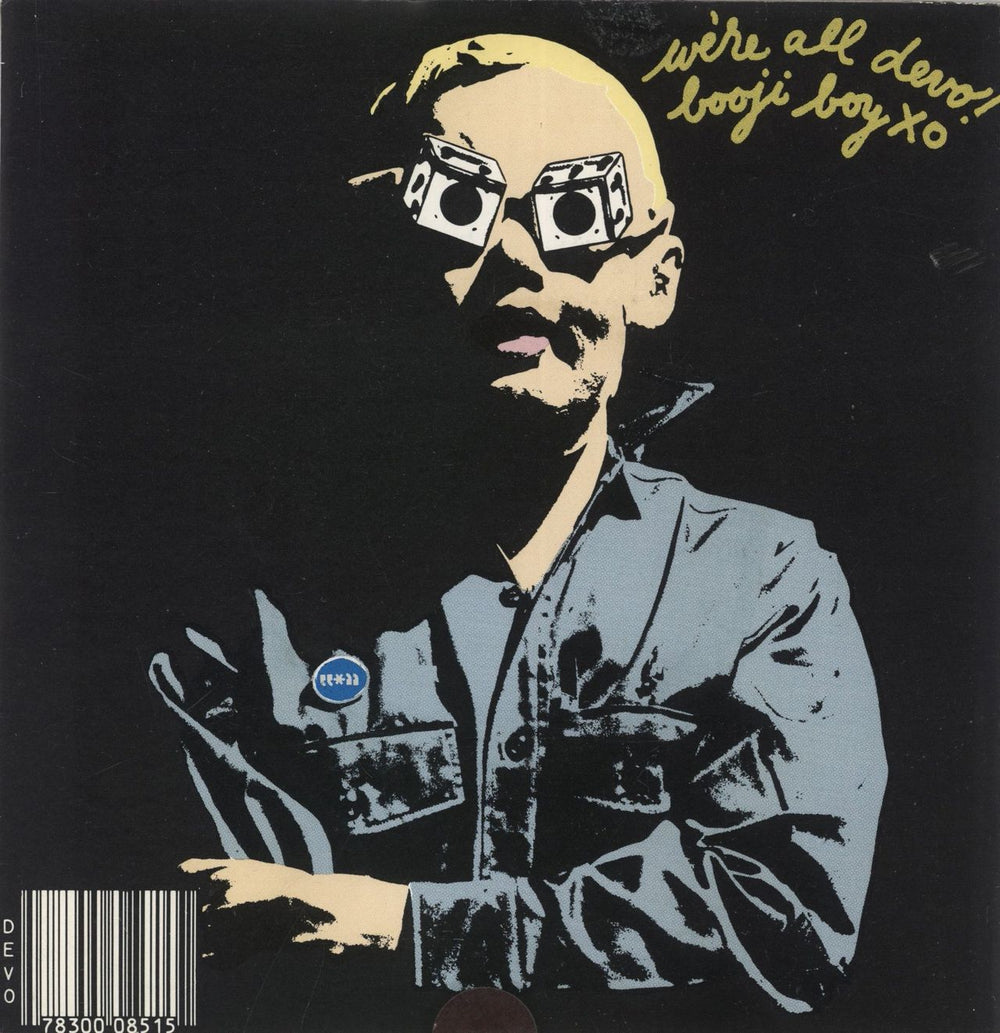 Devo Mongoloid - Blue Print US 7" vinyl single (7 inch record / 45)