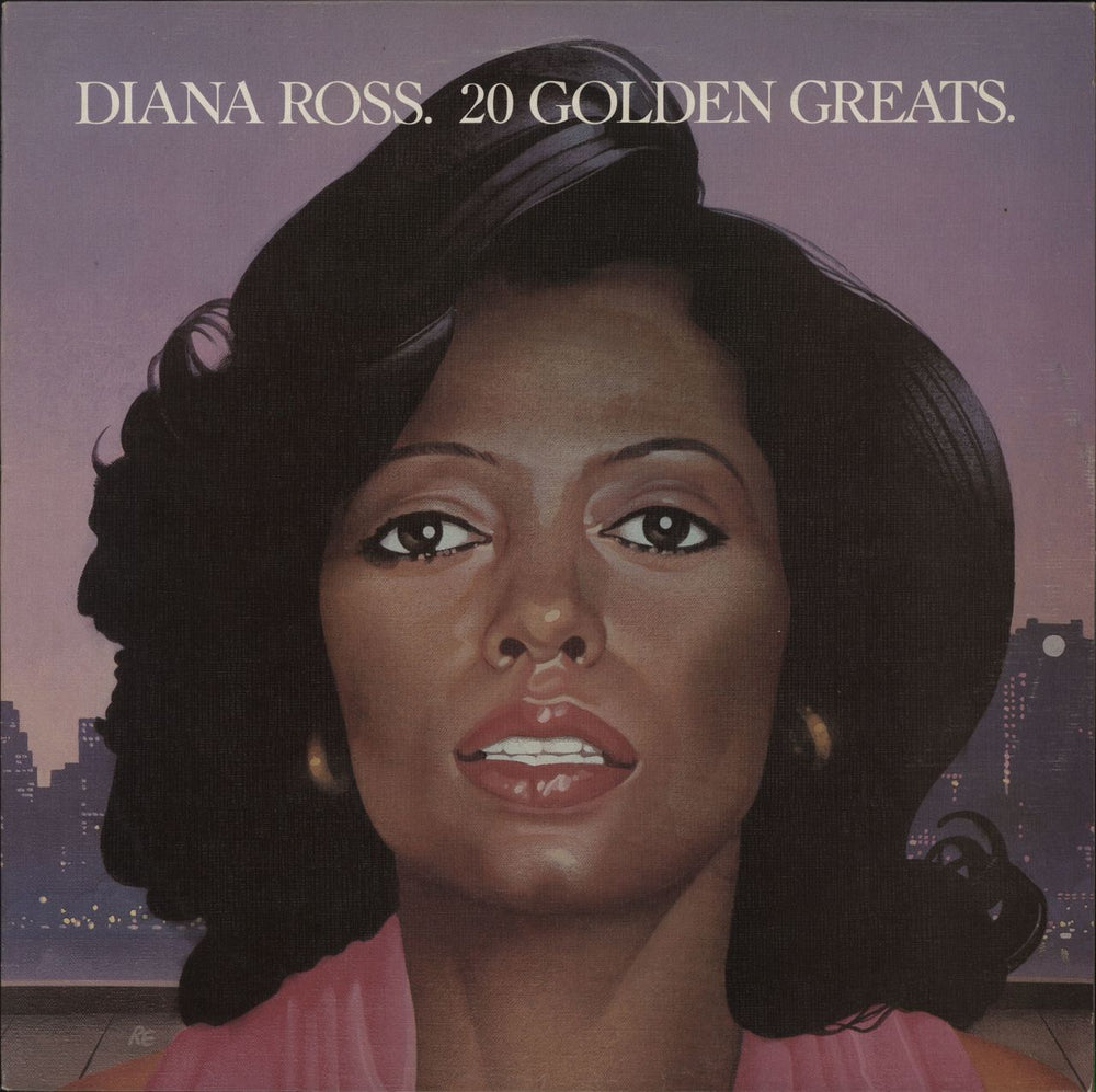 Diana Ross 20 Golden Greats UK vinyl LP album (LP record) EMTV21