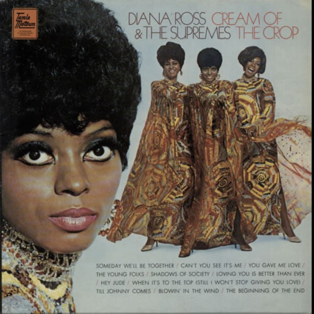 Diana Ross & The Supremes Cream Of The Crop UK vinyl LP album (LP record) STML11137