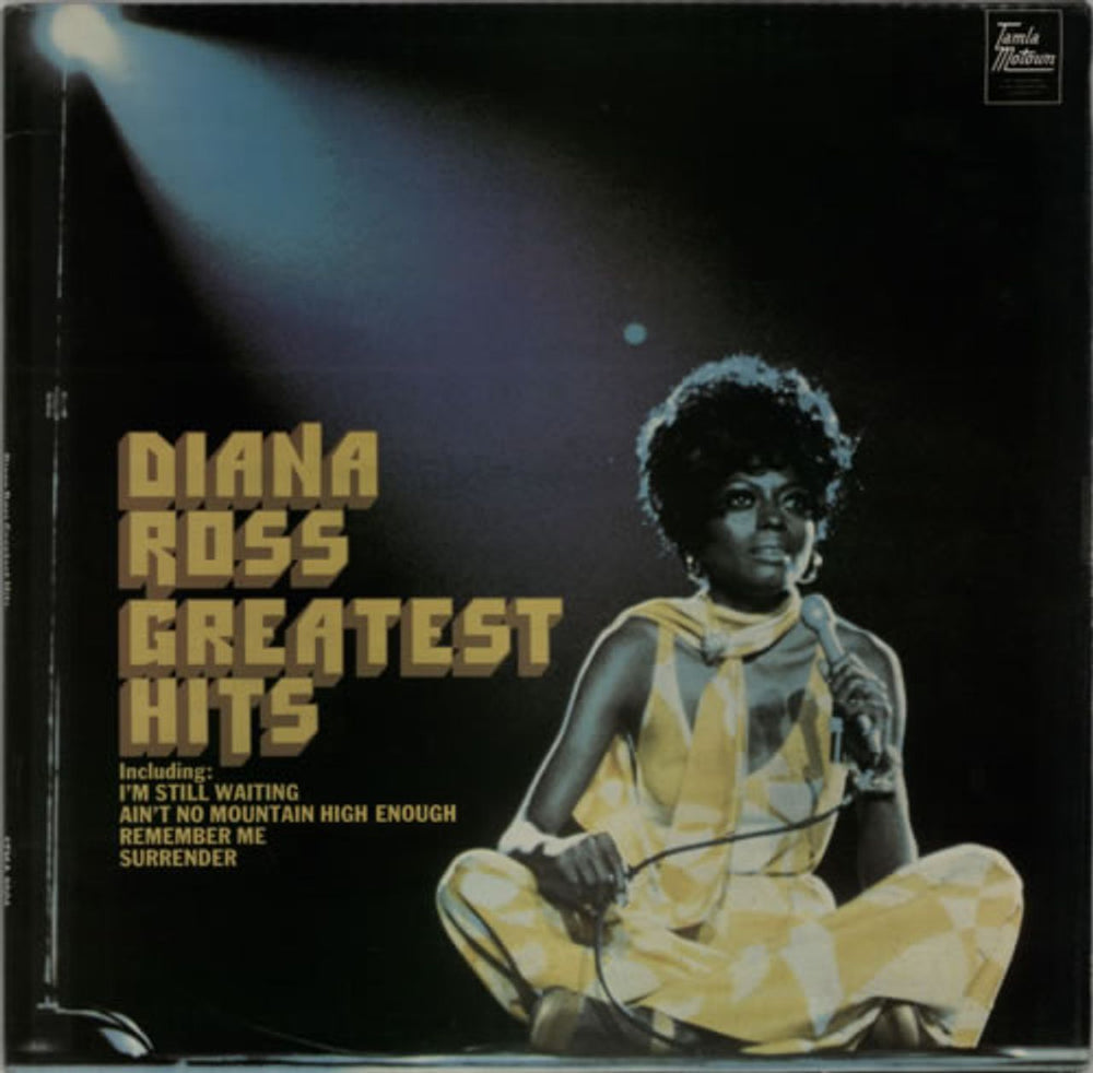 Diana Ross Greatest Hits UK vinyl LP album (LP record) STMA8006