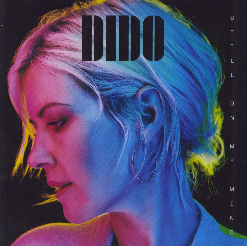 Dido Still On My Mind - Blue Vinyl + Signed Print UK vinyl LP album (LP record) 538455811