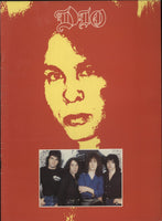 Dio Tour Programme - Red Cover UK tour programme TOUR PROGRAMME