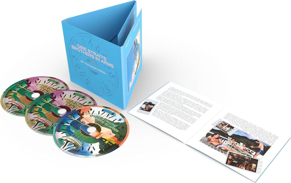 Dire Straits Brothers In Arms - 40th Anniversary Edition - Sealed UK 3-CD album set (Triple CD) DIR3CBR864639