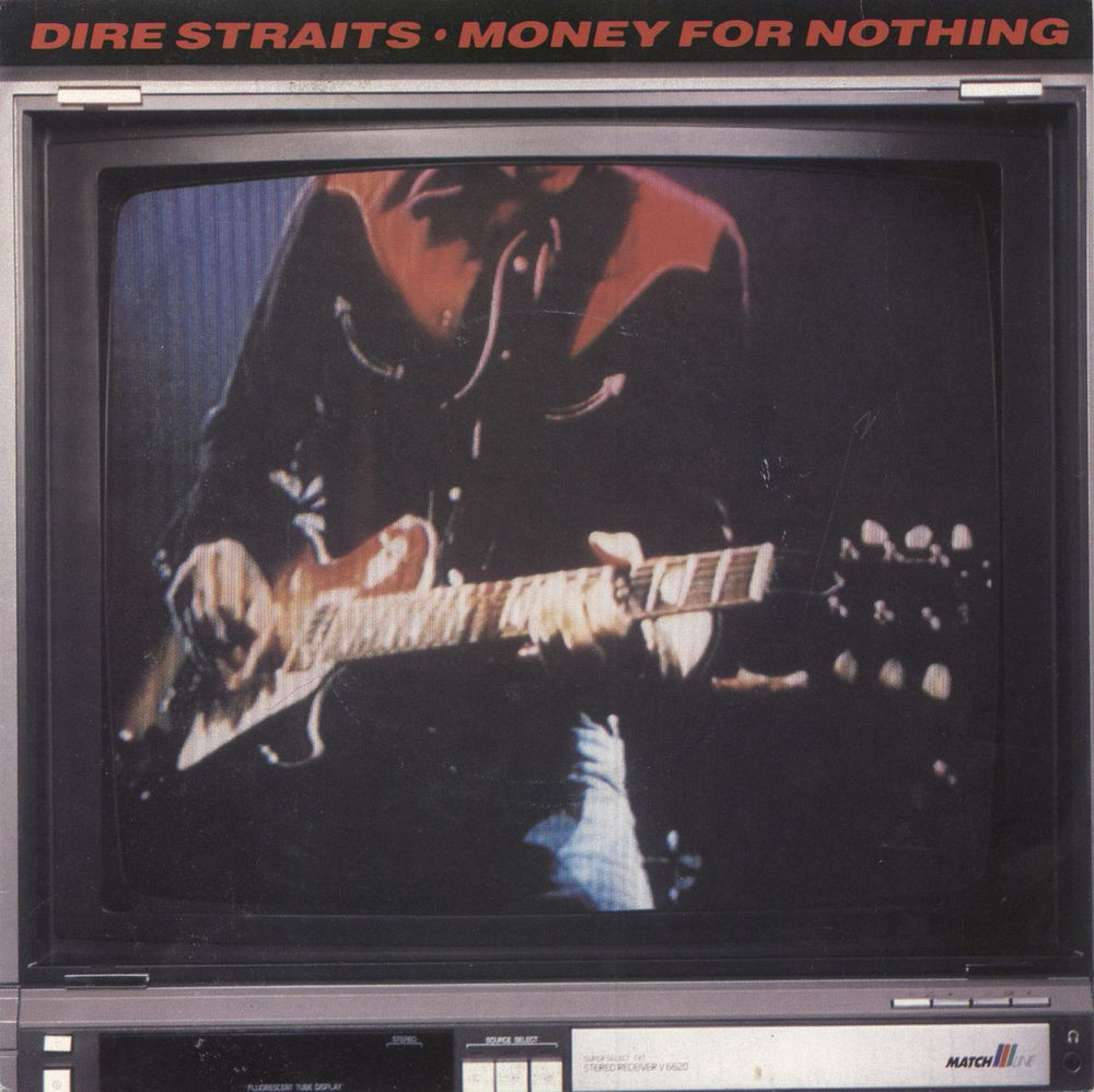 Dire Straits Money For Nothing + Sleeve French 7" vinyl single (7 inch record / 45) 880916-7