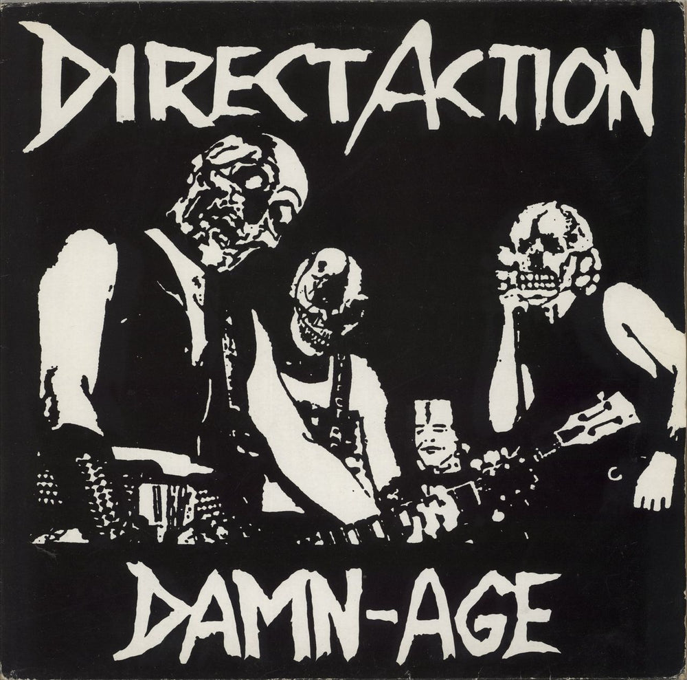 Direct Action Damn-Age German vinyl LP album (LP record) EFA01652-08