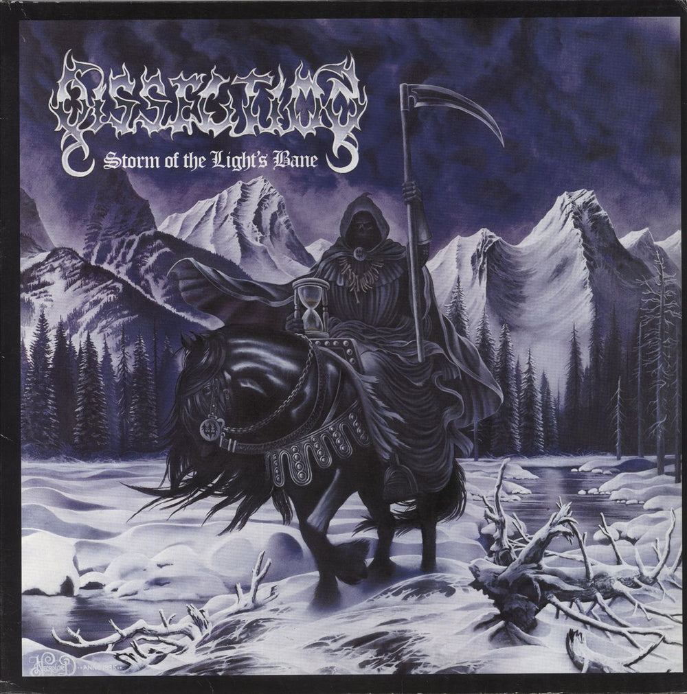 Dissection Storm Of The Light's Bane - 2nd - EX US 2-LP vinyl record set (Double LP Album) BHM003/TE073