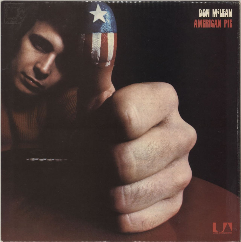 Don McLean American Pie - 1st - Laminated Sleeve UK vinyl LP album (LP record) UAS29285