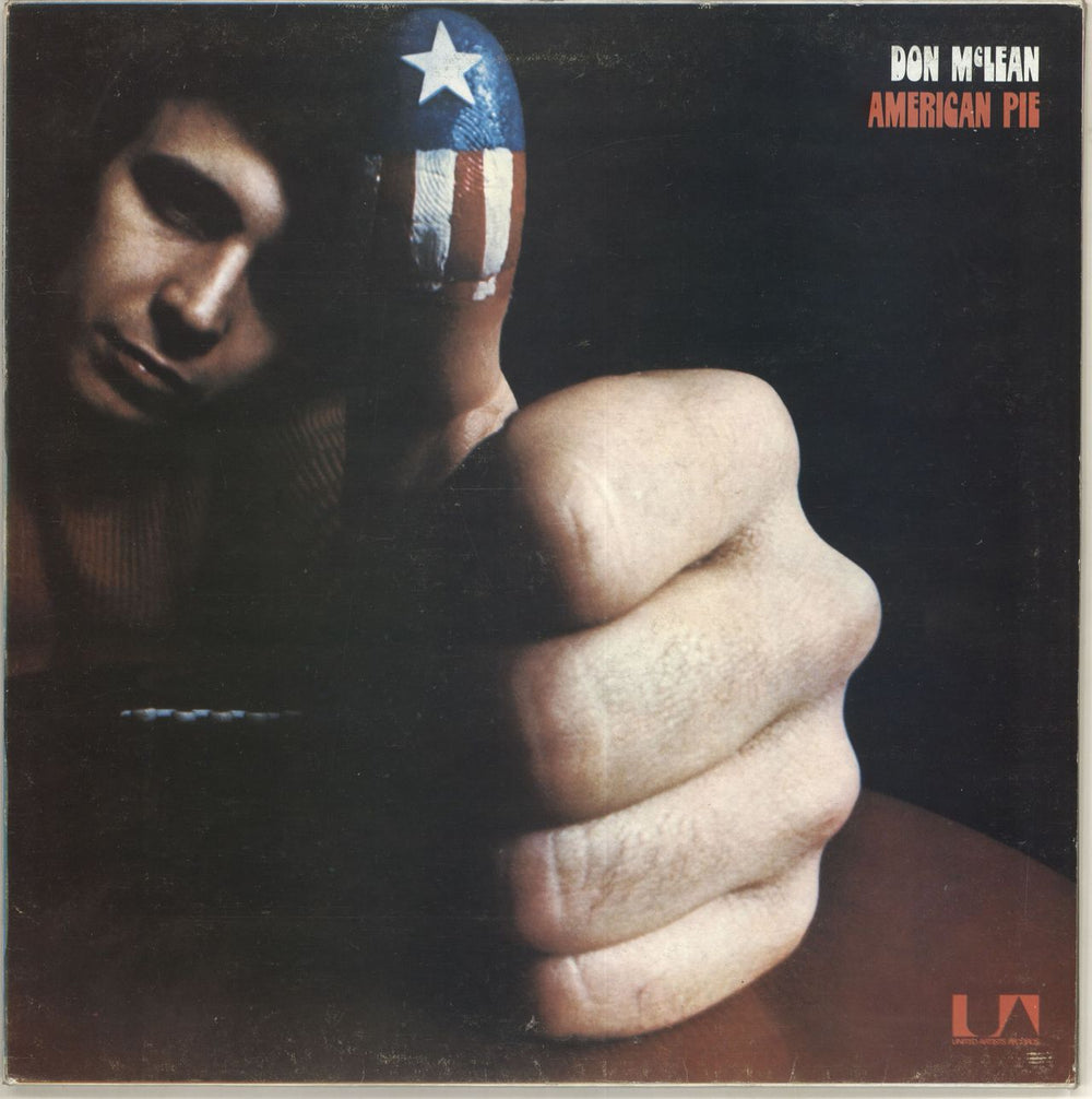 Don McLean American Pie Italian vinyl LP album (LP record) UAL24043