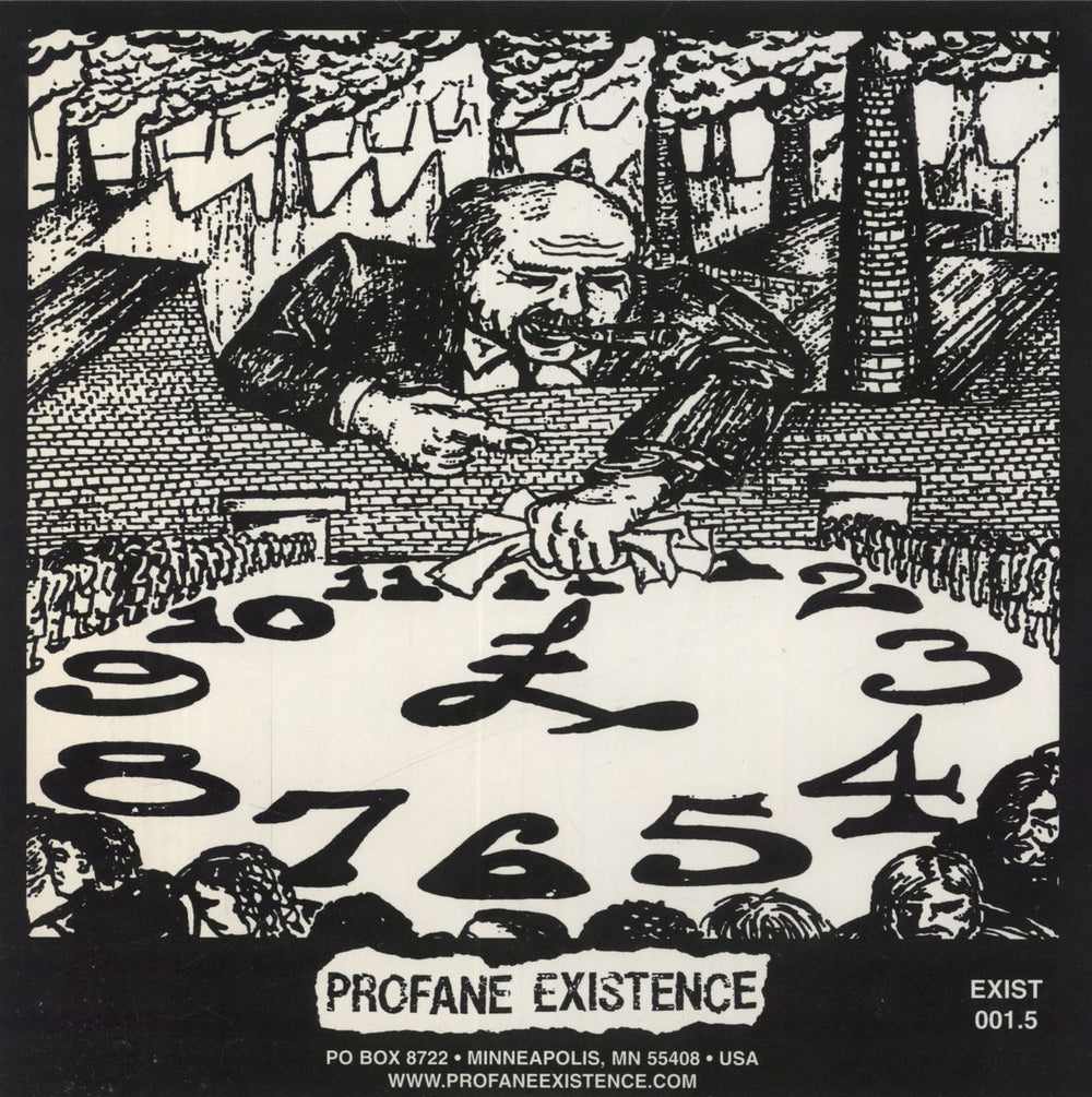 Doom Police Bastard US 7" vinyl single (7 inch record / 45)