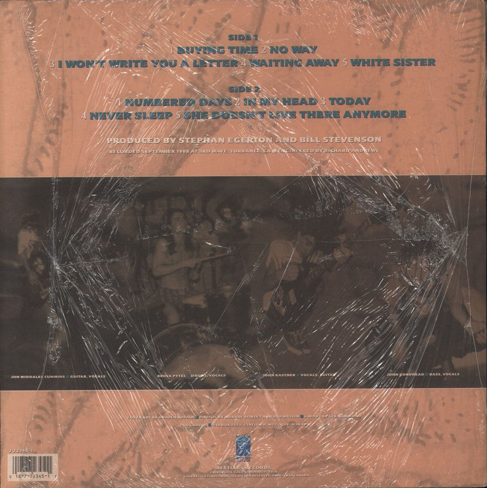 Doughboys Home Again US vinyl LP album (LP record) 018777234511