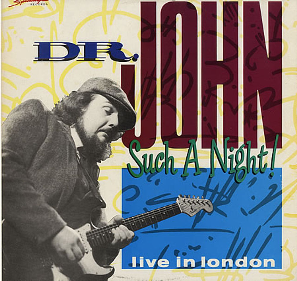 Dr John Such A Night UK vinyl LP album (LP record) SPIN107