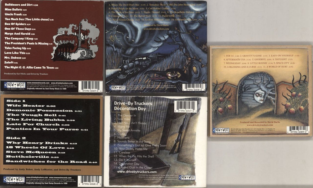 Drive-By Truckers Quantity Of Albums US CD album (CDLP)