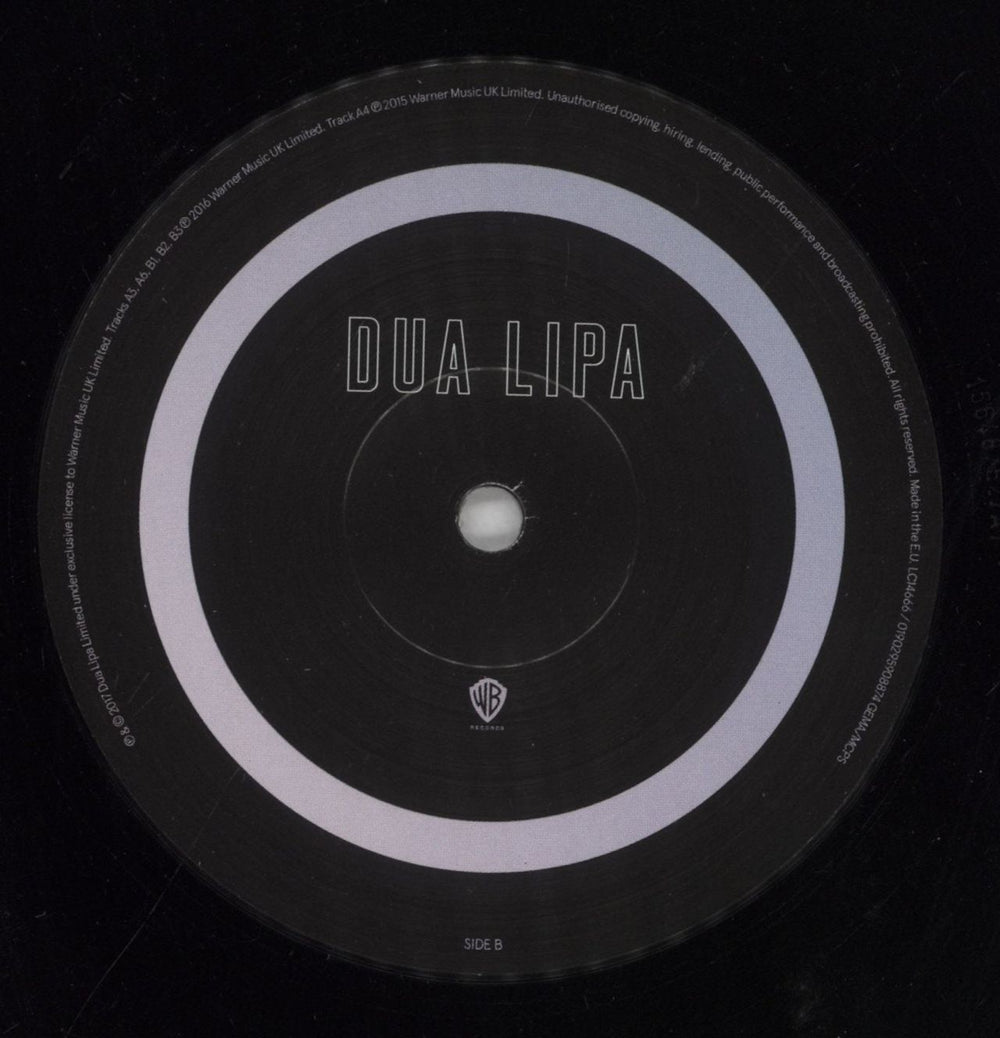 Dua Lipa Dua Lipa UK vinyl LP album (LP record) 1W7LPDU855153
