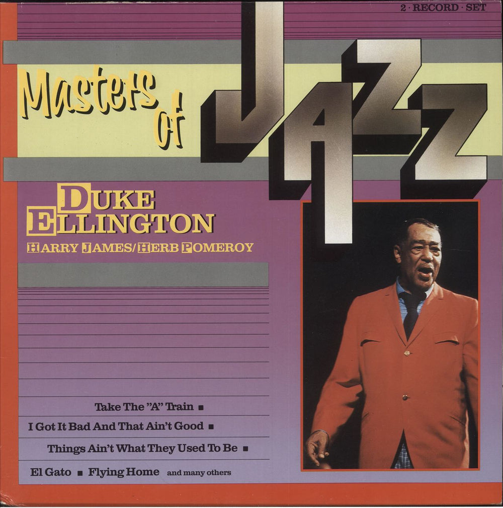 Duke Ellington Masters Of Jazz Italian 2-LP vinyl record set (Double LP Album) HMJ3