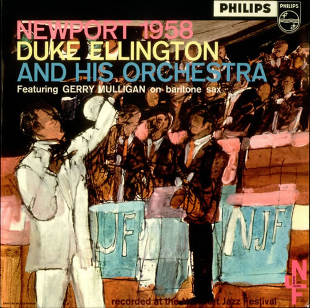 Duke Ellington Newport 1958 UK vinyl LP album (LP record) BBL7279