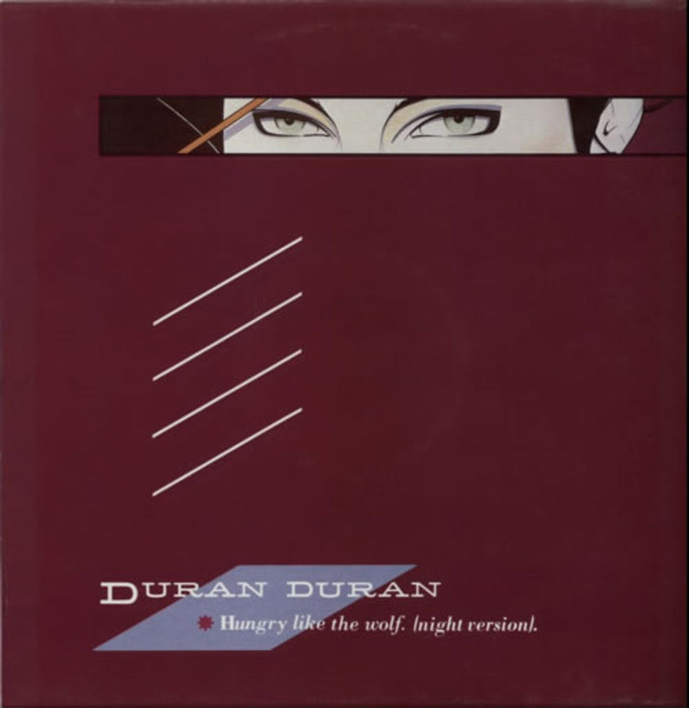 Duran Duran Hungry Like The Wolf (Night Version) - EX UK 12" vinyl single (12 inch record / Maxi-single) 12EMI5295